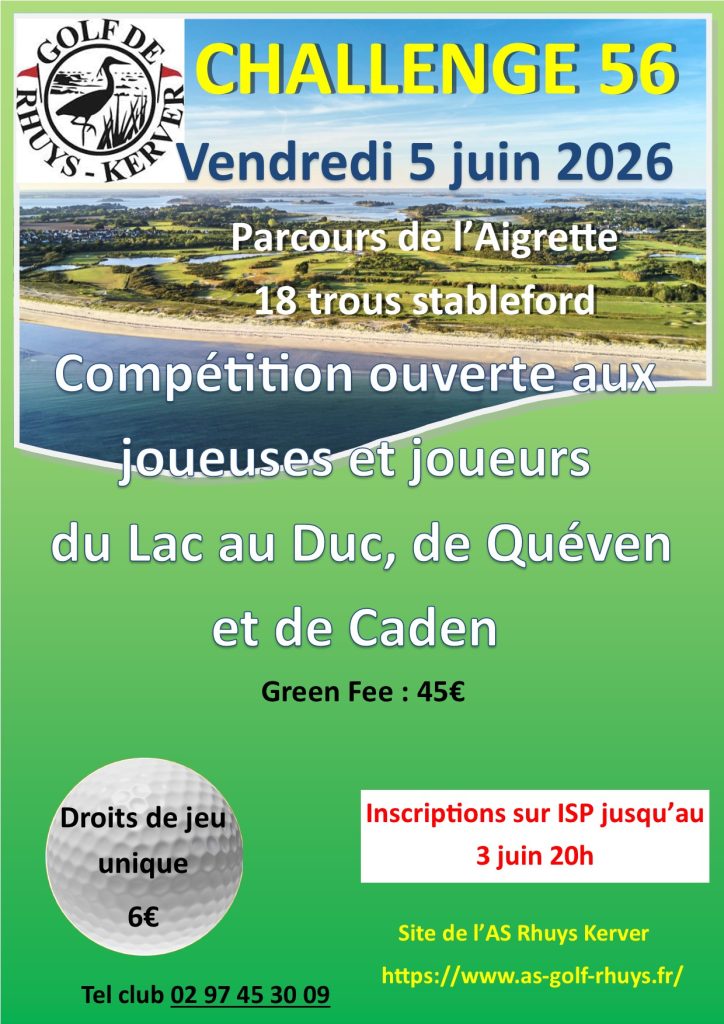 CHALLENGE 56 à Rhuys, le 5 juin